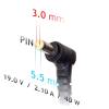 AKYGA Notebook power supply Akyga Dedicated AK-ND-48 19V/2.1A 40W 5.5x3.0 mm SAMSUNG AK-ND-48