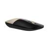 HP Vezeték Nélküli egér Z3700 Wireless Mouse, arany X7Q43AA#ABB