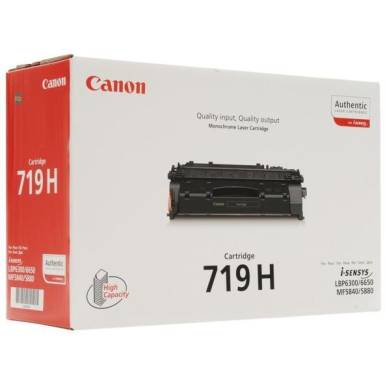 ZAFÍR PREMIUM Canon CRG-719H EREDETI CANON TONER ZAFÍR PREMIUM Canon CRG-719H EREDETI CANON TONER
