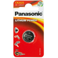 Panasonic Lithium Power Lithium Battery CR2025, 1 pc, Blister BK-CR2025-1B