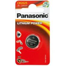 Panasonic Lithium Power Lithium Battery CR2025, 1 pc, Blister BK-CR2025-1B Panasonic Lithium Power Lithium Battery CR2025, 1 pc, Blister BK-CR2025-1B