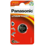 Panasonic Lithium Power Lithium Battery CR2032, 1 pc, Blister BK-CR2032-1B