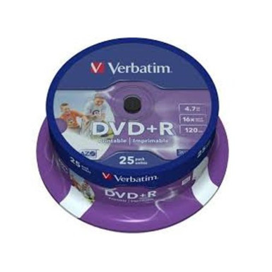 Verbatim DVD+R írható DVD lemez 4,7GB 25db hengeres