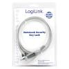 Logilink számkódos notebook kábelzár NBS002