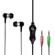 LOGILINK - Stereo In-Ear Headset, black HS0018A