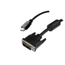 Noname DVI-D (Single Link) - HDMI kábel 1m 51579
