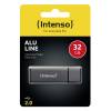Intenso Pendrive 32GB Aluminium USB 2.0 szürke