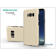 Nillkin Samsung G955F Galaxy S8 Plus hátlap képernyővédő fóliával - Nillkin Frosted Shield - gold NL138537