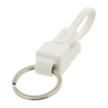 VALUELINE USB 2.0 kábel 4-5 pin Micro 0.1m Fehér  (VLMP60410W0.10)