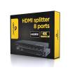 Gembird 8 portos HDMI interfész splitter, 1 adó -- 8 vevő DSP-8PH4-03