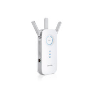 TP-LINK AC1750 Dual Band Wireless Wall Plugged Range Extender, Qualcomm, 1300Mbps at 5Ghz + 450Mbps at 2.4Ghz, 802.11ac/a/b/g/n, 1 10/100/1000M LAN, Ranger Extender button, Range extender mode，with 3 fixed Antennas RE450-HU