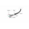 Gembird FTP LSZH kat.6A RJ45 patch kábel, 1m, green PP6A-LSZHCU-G-1M