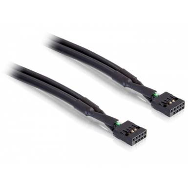 Delock USB pinheader anya/anya 10 tűs 82437 Delock USB pinheader anya/anya 10 tűs 82437