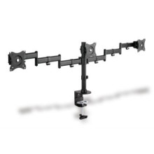 Clamb Mount Monitor Stand, 3xLCD, max. 3x27'', adjustable and rotated 360° DA-90362