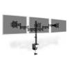 Clamb Mount Monitor Stand, 3xLCD, max. 3x27'', adjustable and rotated 360&deg; DA-90362
