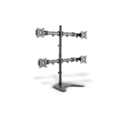 Universal Monitor Stand, 4xLCD, 27'', max. load 8kg, adjustable and rotated 360 DA-90364 Universal Monitor Stand, 4xLCD, 27'', max. load 8kg, adjustable and rotated 360 DA-90364