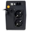 NJOY UPS + AVR Horus Plus 800, 800VA, 480W, Line-Interactice, Szünetmentes tápegység, LCD Touch display PWUP-LI080H1-AZ01B