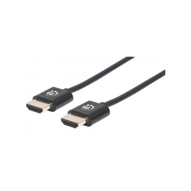 MANHATTAN Kábel HDMI M/M Ultravékony 0,5 m