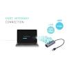i-tec USB 3.0 Metal 3 port HUB Gigabit Ethernet 1x USB 3.0 to RJ-45 3x USB 3.0 U3METALG3HUB
