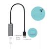 i-tec USB 3.0 Metal Gigabit Ethernet Adapter 1x USB 3.0 to RJ-45 LED U3METALGLAN