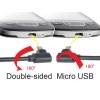 Gembird Double-sided right angle Micro-USB cable, 1.8 m, blister CCB-USB2-AMmDM90-6