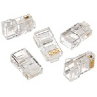 Gembird LAN modular plug 8P8C for solid cable cat. 5e, 30U'' (50 pcs) LC-8P8C-001/50 Gembird LAN modular plug 8P8C for solid cable cat. 5e, 30U'' (50 pcs) LC-8P8C-001/50