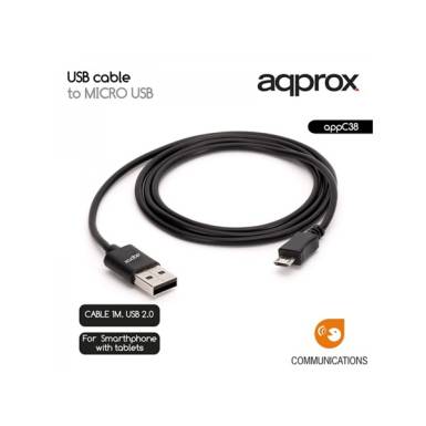APPROX APPC38 USB-Micro USB k&aacute;bel 1 m