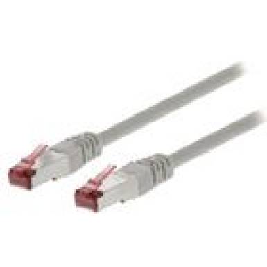 Valueline CAT6 F / UTP H&aacute;l&oacute;zati K&aacute;bel RJ45 (8P8C) Dugasz - RJ45 (8P8C) Dugasz 30.0 m Sz&uuml;rke VLCT85210E300