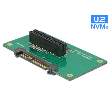 Delock Adapter U.2 SFF-8639  PCIe x4 rögzítolemezzel 62863