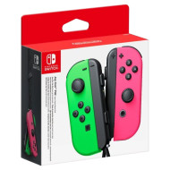 Nintendo Switch Joy-Con kontroller pár - neon zöld/neon rózsaszín