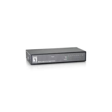 LevelOne Gigabit Switch - GEU-0822 (10/100/1000Mbit/s, 8 port, szürke) LevelOne Gigabit Switch - GEU-0822 (10/100/1000Mbit/s, 8 port, szürke)
