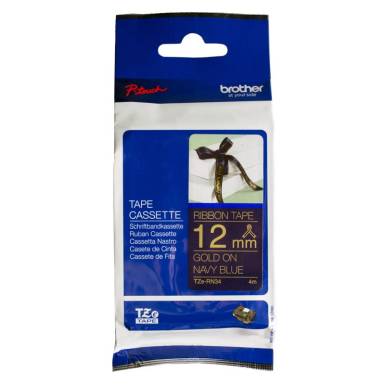 Brother TZE-RN34 12MM sötétkék/arany Brother TZE-RN34 12MM sötétkék/arany