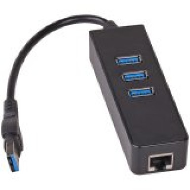 AKYGA AKYGA Hub USB 3.0 3-ports + RJ45 AK-AD-32