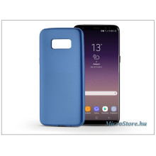 Haffner Samsung G955F Galaxy S8 Plus szilikon hátlap - Jelly Flash Mat - kék PT-4010