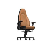 Gamer sz&eacute;k Noblechairs ICON Bőr Konyak/Fekete NBL-ICN-RL-CBK
