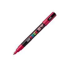 UNI POSCA Marker Pen PC-3M Fine - Dark Red 2UPC3MSP UNI POSCA Marker Pen PC-3M Fine - Dark Red 2UPC3MSP