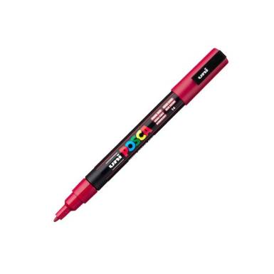 UNI POSCA Marker Pen PC-3M Fine - Dark Red 2UPC3MSP UNI POSCA Marker Pen PC-3M Fine - Dark Red 2UPC3MSP