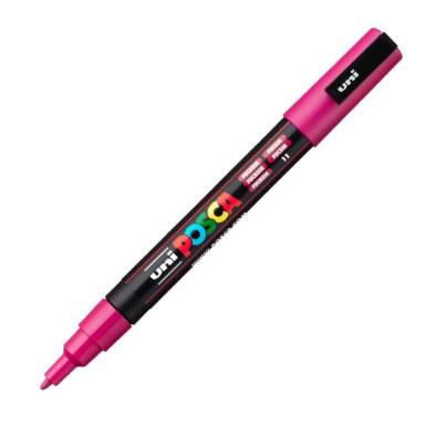 UNI POSCA Marker Pen PC-3M Fine - Fuchsia 2UPC3MFUKSZIA UNI POSCA Marker Pen PC-3M Fine - Fuchsia 2UPC3MFUKSZIA