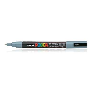 UNI POSCA Marker Pen PC-3M Fine - Grey 2UPC3MSZ UNI POSCA Marker Pen PC-3M Fine - Grey 2UPC3MSZ