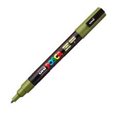 UNI POSCA Marker Pen PC-3M Fine - Khaki Green 2UPC3MKHAKI UNI POSCA Marker Pen PC-3M Fine - Khaki Green 2UPC3MKHAKI