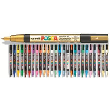 UNI POSCA Marker Pen PC-3M Fine - Light Pink 2UPC3MVR UNI POSCA Marker Pen PC-3M Fine - Light Pink 2UPC3MVR