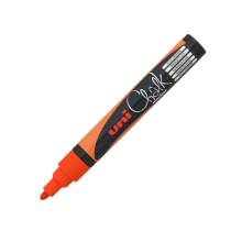 UNI Chalk Marker Pen PWE-5M Medium Bullet Tip - Fluorescent Orange 2UPWE5MFLN UNI Chalk Marker Pen PWE-5M Medium Bullet Tip - Fluorescent Orange 2UPWE5MFLN