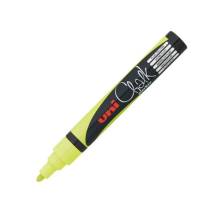 UNI Chalk Marker Pen PWE-5M Medium Bullet Tip - Fluorescent Yellow 2UPWE5MFLS UNI Chalk Marker Pen PWE-5M Medium Bullet Tip - Fluorescent Yellow 2UPWE5MFLS