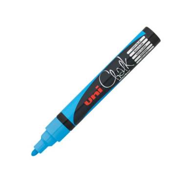 UNI Chalk Marker Pen PWE-5M Medium Bullet Tip - Light Blue 2UPWE5MVK UNI Chalk Marker Pen PWE-5M Medium Bullet Tip - Light Blue 2UPWE5MVK