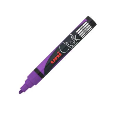 UNI Chalk Marker Pen PWE-5M Medium Bullet Tip - Violet 2UPWE5ML UNI Chalk Marker Pen PWE-5M Medium Bullet Tip - Violet 2UPWE5ML