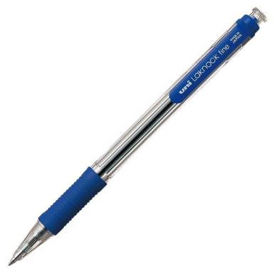 UNI Laknock SN-101 Ballpoint Pen - Blue 2USN101K UNI Laknock SN-101 Ballpoint Pen - Blue 2USN101K
