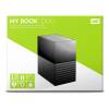 External HDD WD My Book Duo, 3.5'', 16TB, USB 3.0 WDBFBE0160JBK-EESN