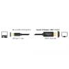 Delock Kábel USB Type-C csatlakozódugó HDMI csatlakozódugó (DP váltakozó) 4K 60 Hz,3 m,fekete 85292