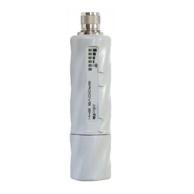 Mikrotik Groove 52 ac with 720MHz CPU, 64MB RAM, 1 x Gigabit LAN, 1 x built-in high power 2.4/5GHz 802.11a/b/g/n/ac wireless, Rou RBGrooveGA-52HPacn Mikrotik Groove 52 ac with 720MHz CPU, 64MB RAM, 1 x Gigabit LAN, 1 x built-in high power 2.4/5GHz 802.11a/b/g/n/ac wireless, Rou RBGrooveGA-52HPacn