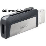 Sandisk 32GB USB3.0/Type-C Dual Drive Fekete-Ezüst (173337) Flash Drive 173337